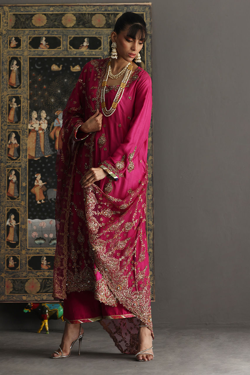 Deepak Perwani | Aila Festive 2024 | Ktd4085 - Official Deepak Perwani - Agha Fabrics UK