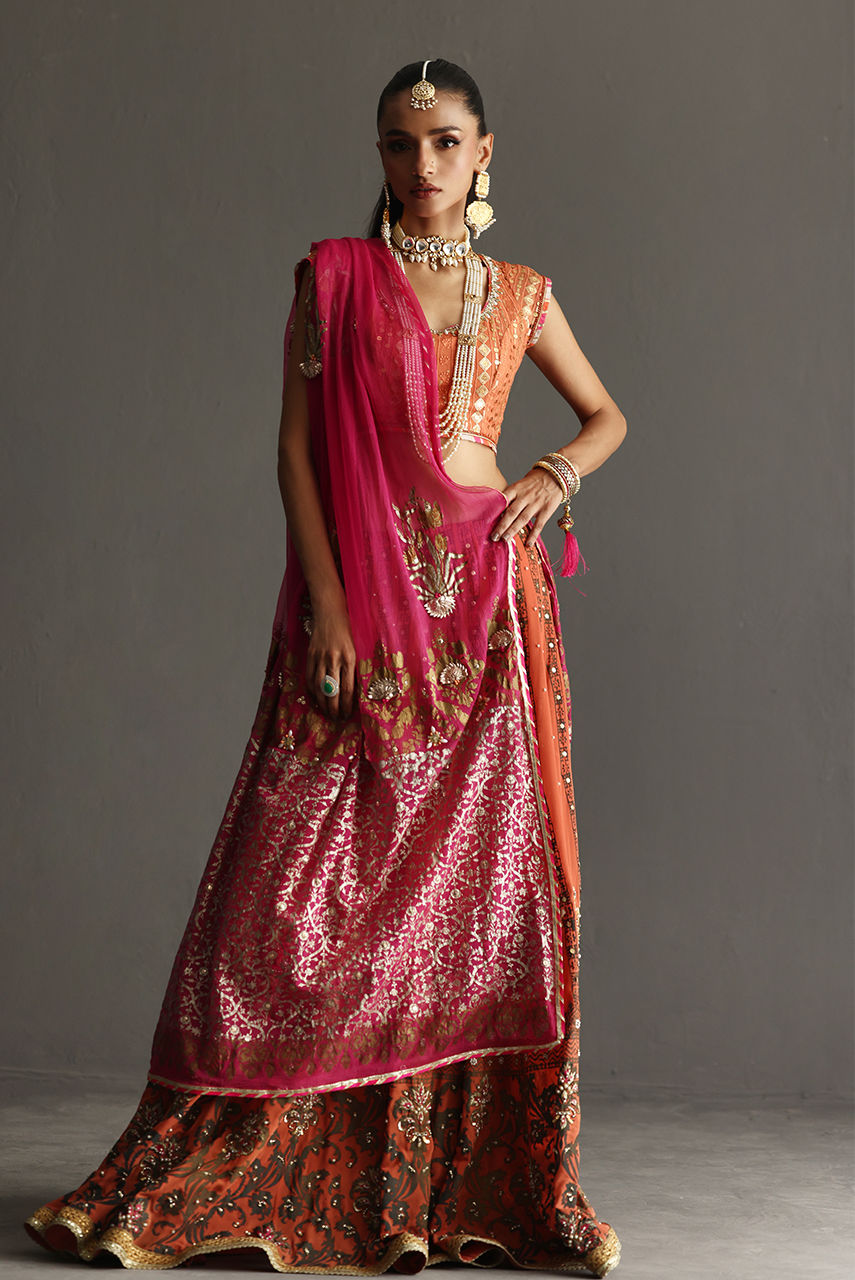 Deepak Perwani | Aila Festive 2024 | Ktd4069 - Official Deepak Perwani - Agha Fabrics UK