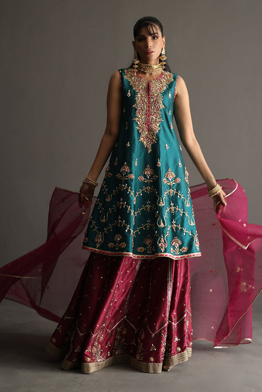 Deepak Perwani | Aila Festive 2024 | Ktd4070 - Official Deepak Perwani - Agha Fabrics UK