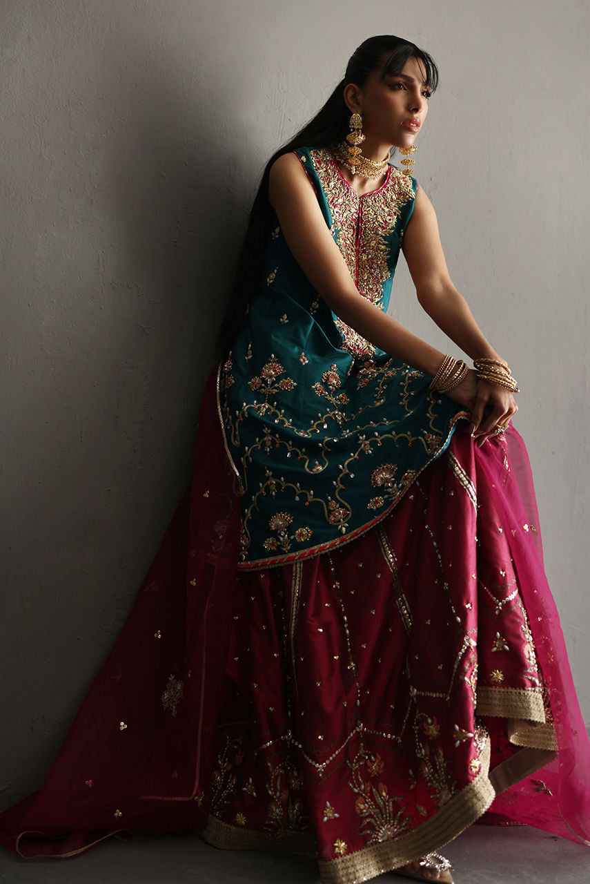 Deepak Perwani | Aila Festive 2024 | Ktd4070 - Official Deepak Perwani - Agha Fabrics UK