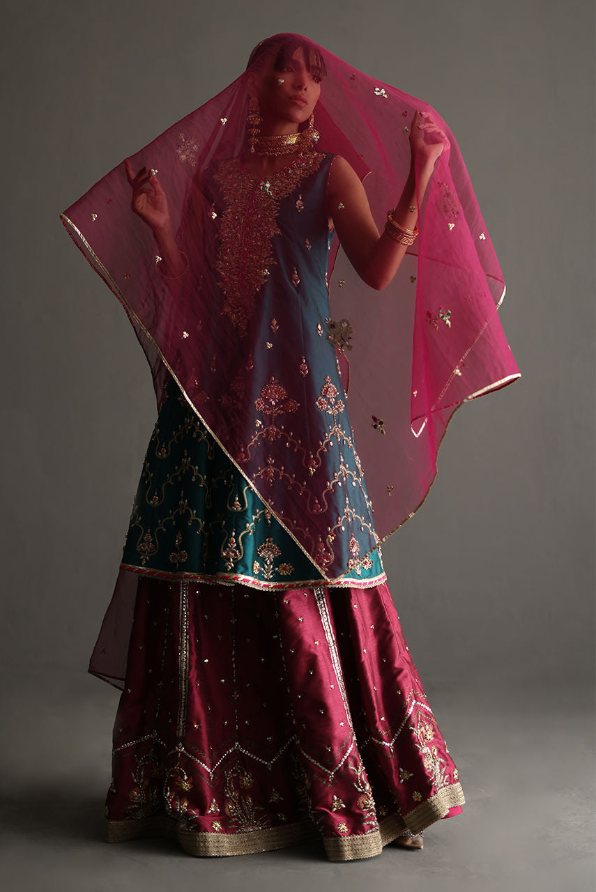 Deepak Perwani | Aila Festive 2024 | Ktd4070 - Official Deepak Perwani - Agha Fabrics UK