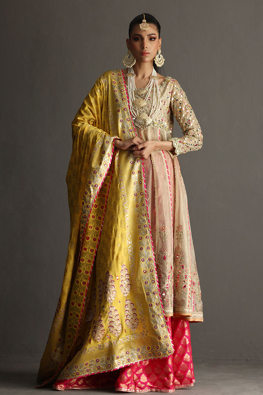 Deepak Perwani | Aila Festive 2024 | Ktd4084 - Official Deepak Perwani - Agha Fabrics UK