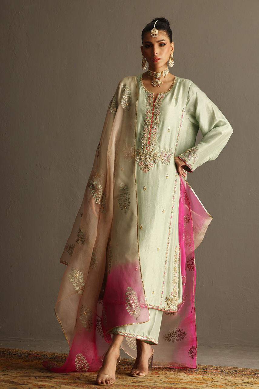 Deepak Perwani | Aila Festive 2024 | Ktd4112 - Official Deepak Perwani - Agha Fabrics UK