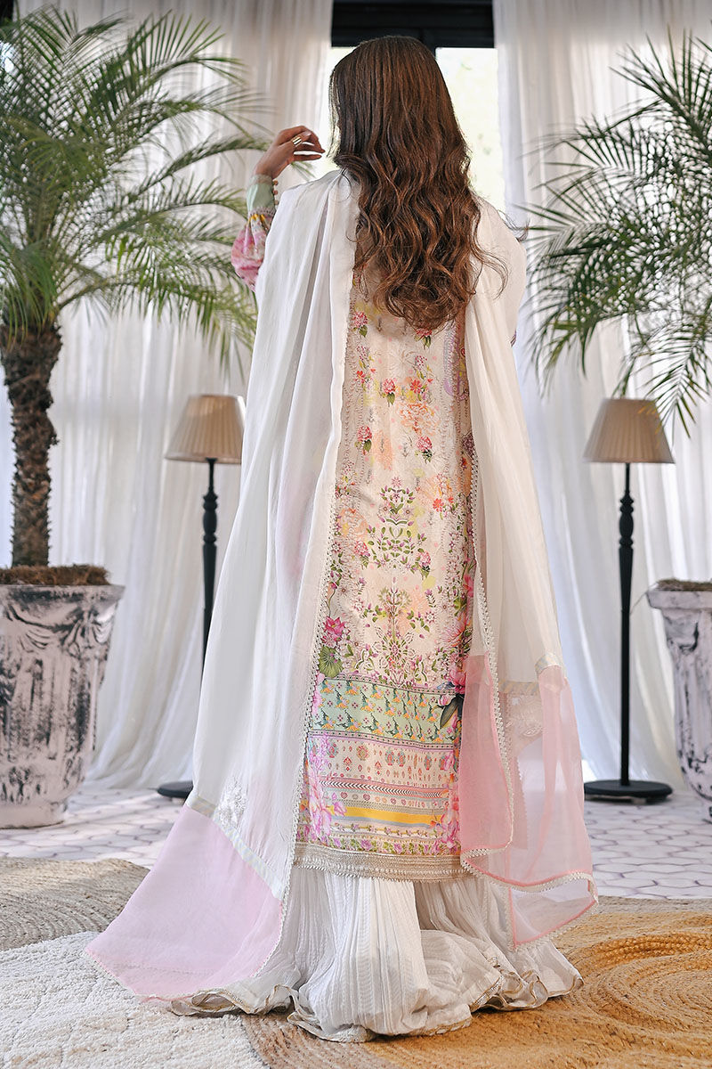 Ansab Jahangir | Digital Silk | Aliya Shirt and Dupatta
