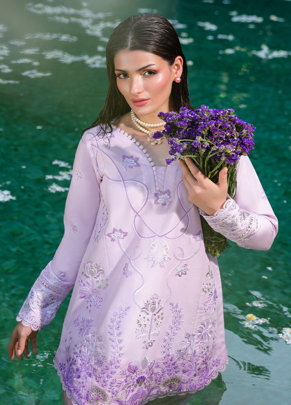 Sahane | Lovent Embroidered Pret 25 | ME23008 Lily