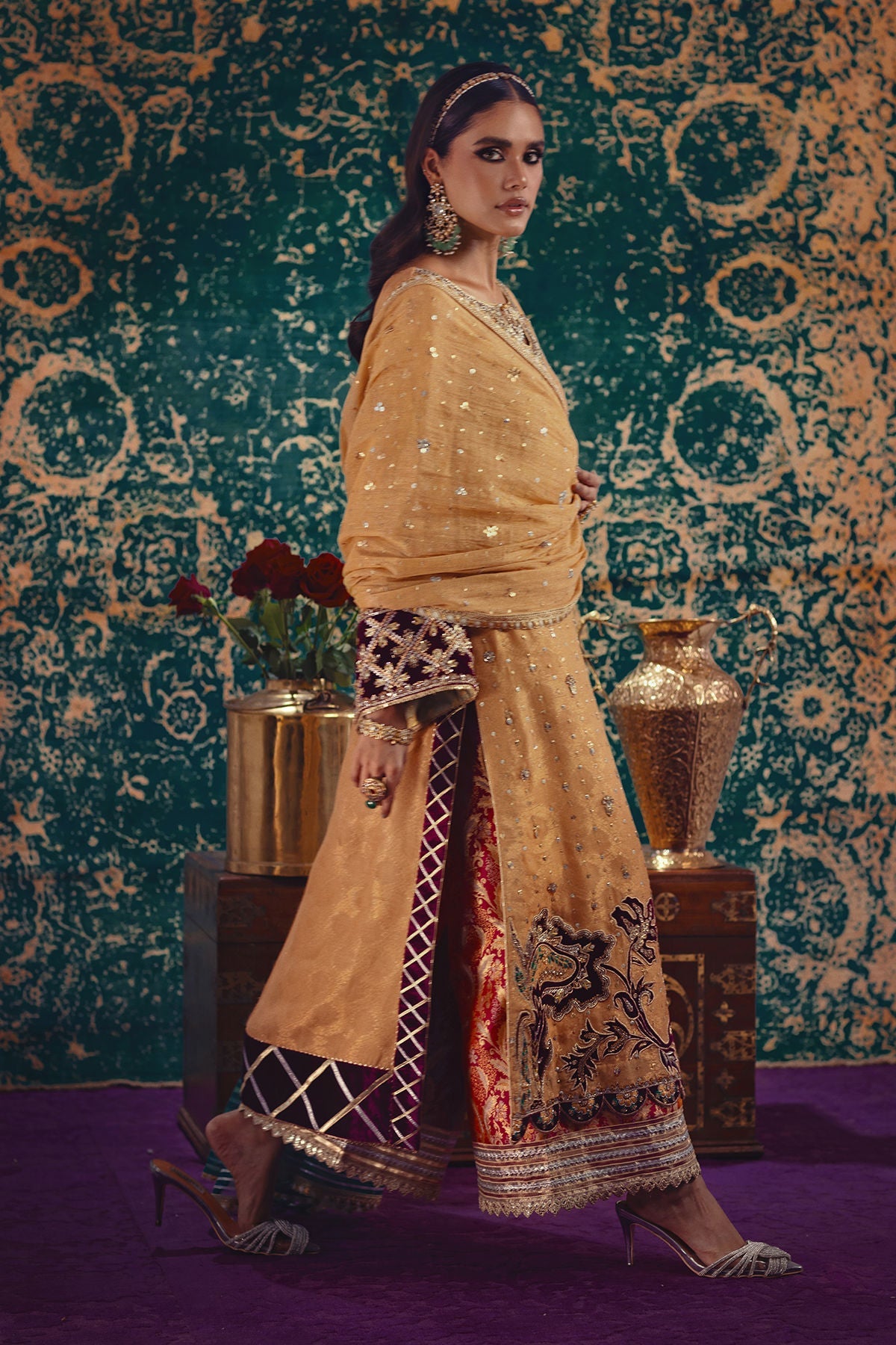 Annus Abrar | Mirha Winter Velour | Senara - Official Annus Abrar - Agha Fabrics UK