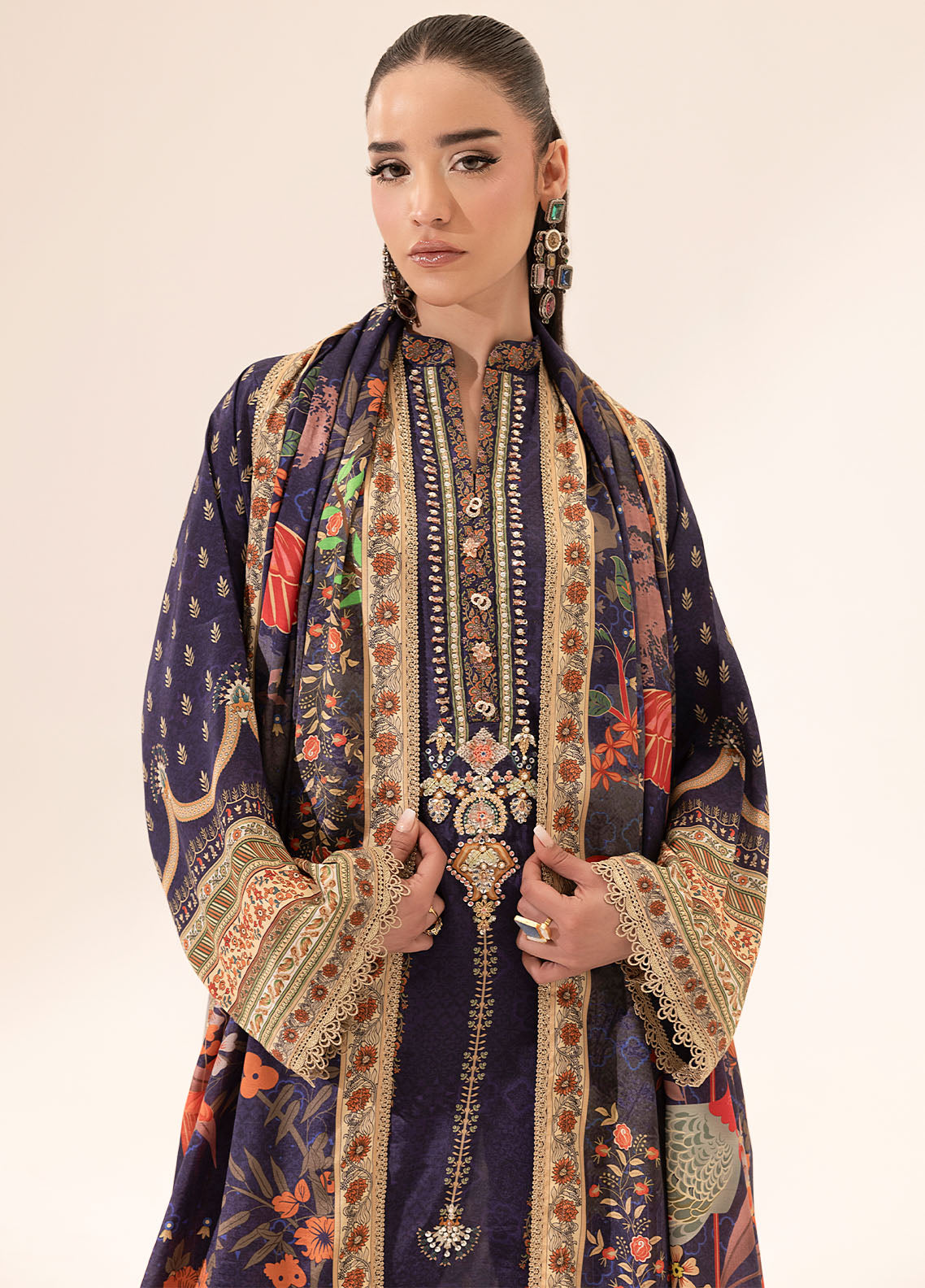 Sahane | Suay Silk Handwork Edit | CT-15006 ETHER - SUAY