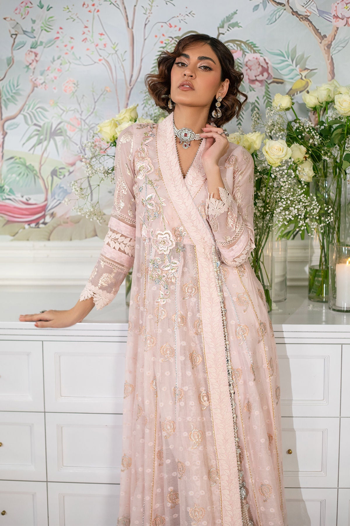Annus Abrar | Sehr Eid Luxe | Nadi Blush - Official Annus Abrar - Agha Fabrics UK