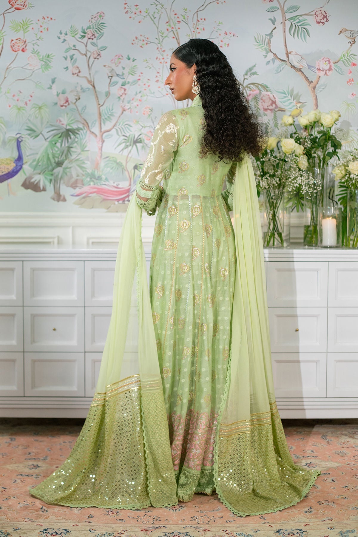 Annus Abrar | Sehr Eid Luxe | Nadi Mint - Official Annus Abrar - Agha Fabrics UK