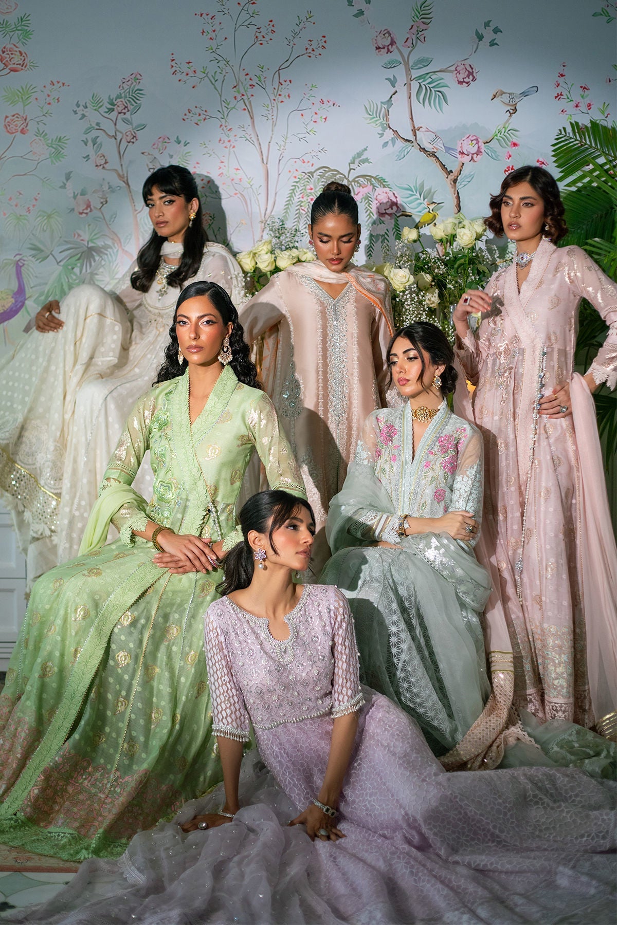 Annus Abrar | Sehr Eid Luxe | Nadi Mint - Official Annus Abrar - Agha Fabrics UK