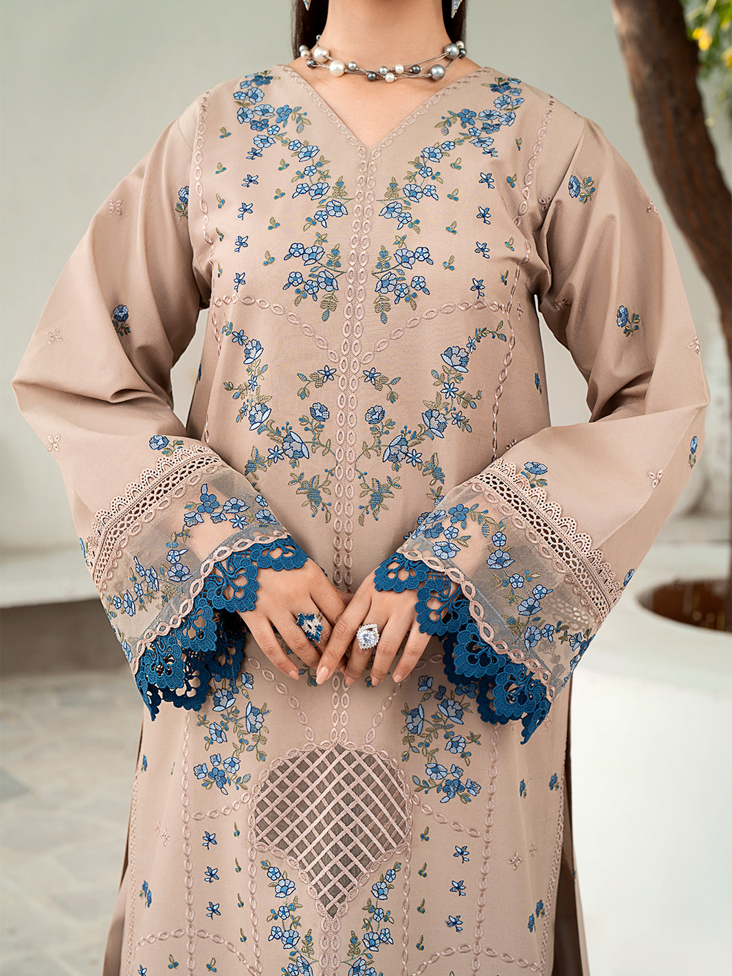 Bin Ilyas | Diara Winter 24 | 304-A - Official Bin Ilyas - Agha Fabrics UK