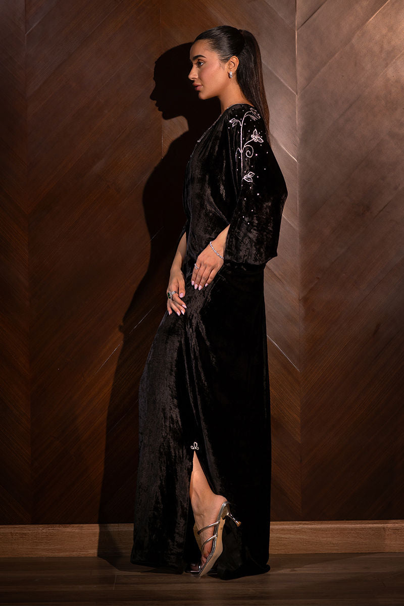 Ansab Jahangir | Bow Velvet Edit | ASHLEY - Official Ansab Jahangir - Agha Fabrics UK