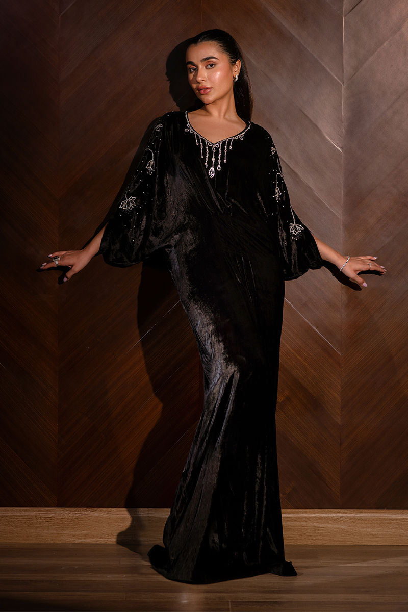 Ansab Jahangir | Bow Velvet Edit | ASHLEY - Official Ansab Jahangir - Agha Fabrics UK