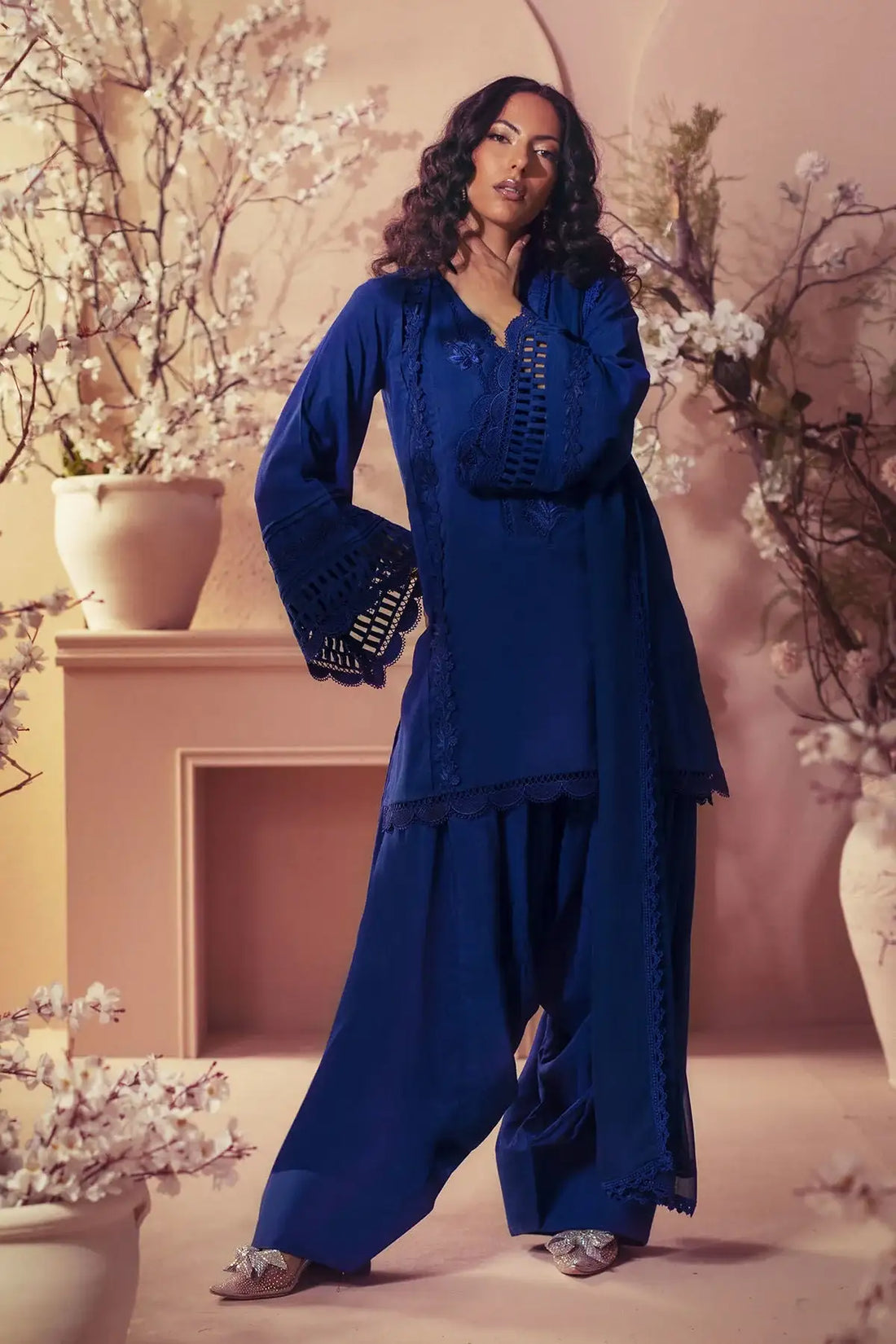 Annus Abrar | Eid Elemental Festive | Jaleh - Official Annus Abrar - Agha Fabrics UK