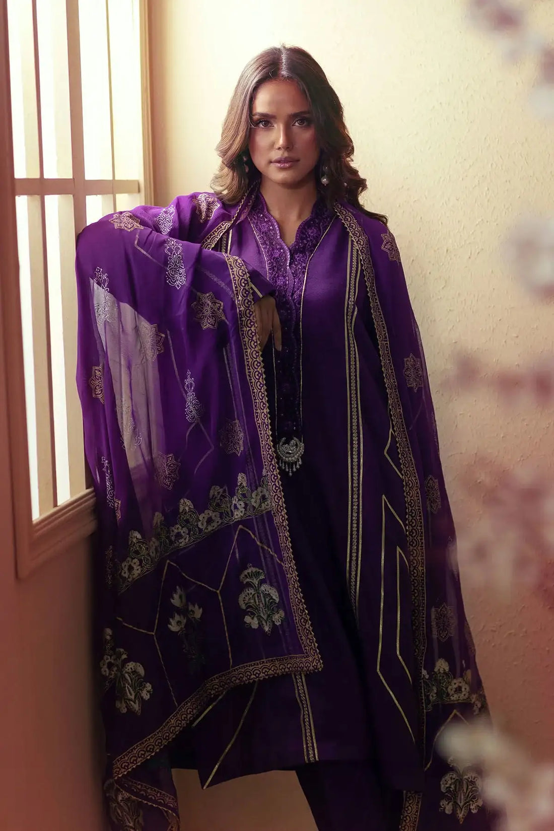 Annus Abrar | Eid Elemental Festive | Elaheh - Official Annus Abrar - Agha Fabrics UK