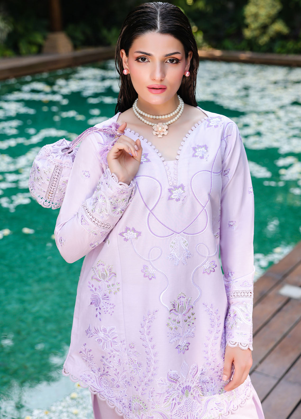 Sahane | Lovent Embroidered Pret 25 | ME23008 Lily
