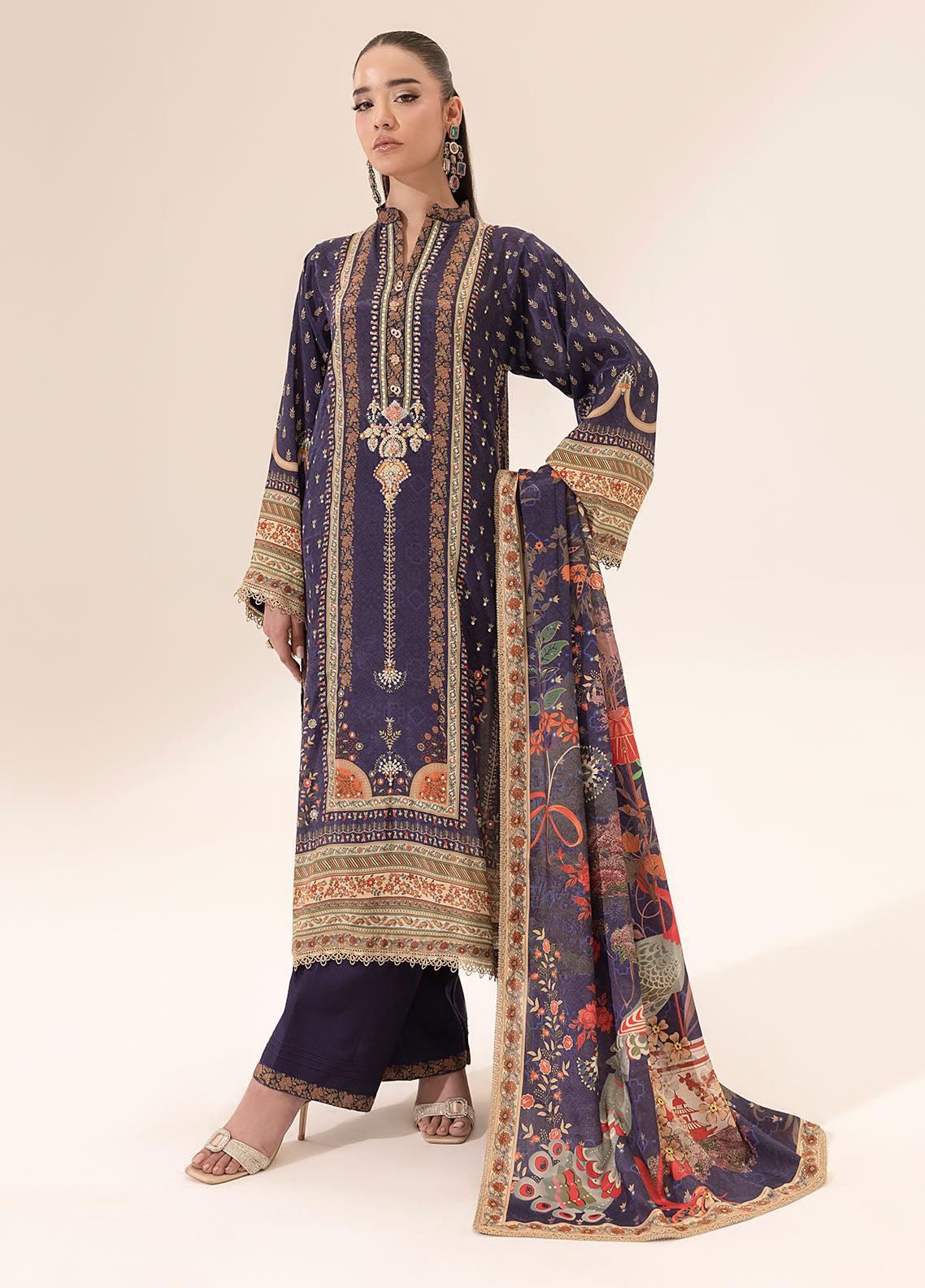 Sahane | Suay Silk Handwork Edit | CT-15006 ETHER - SUAY