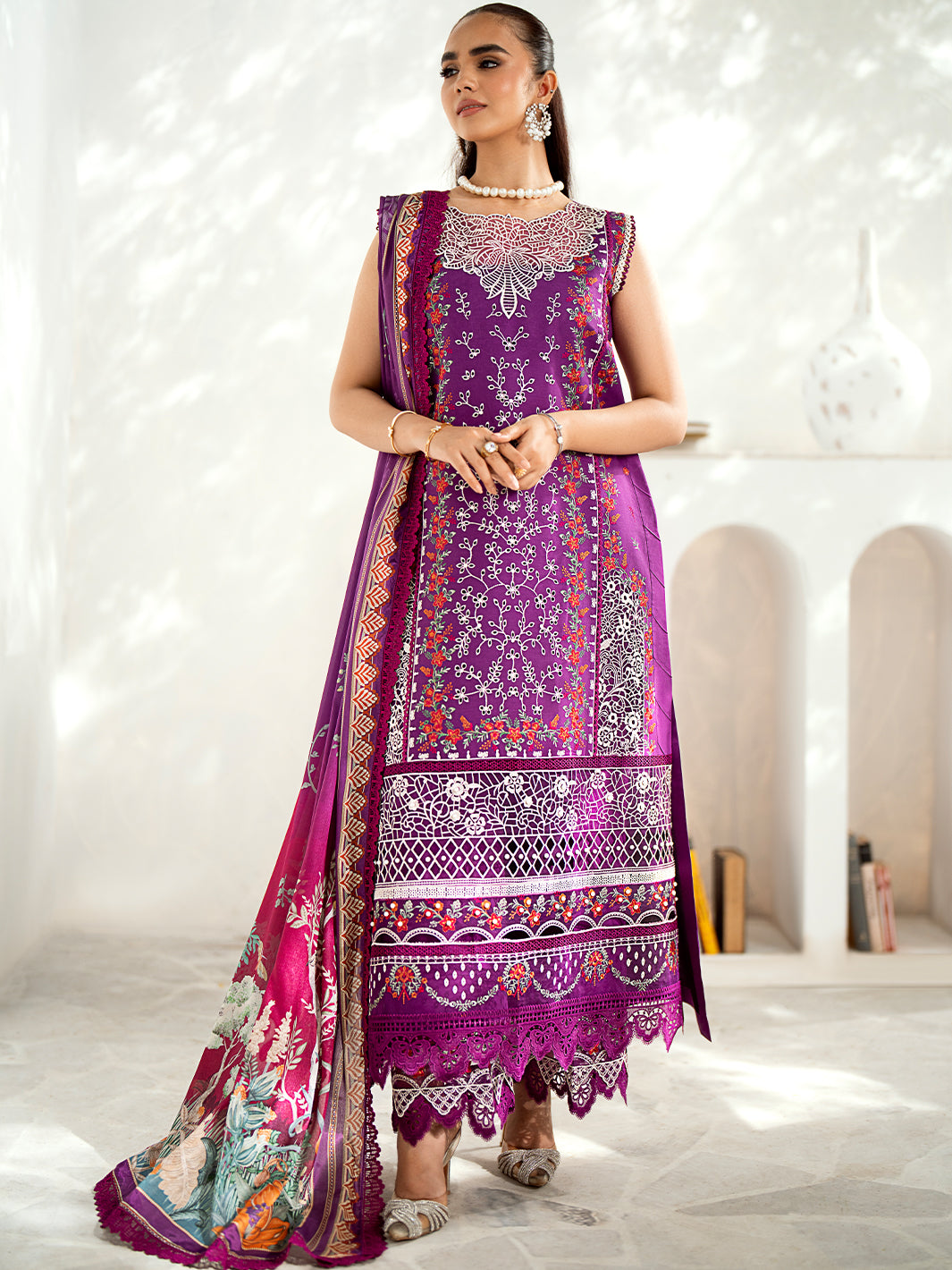 Bin Ilyas | Riwaayst Spring Summer 24 | 301-A - Official Bin Ilyas - Agha Fabrics UK