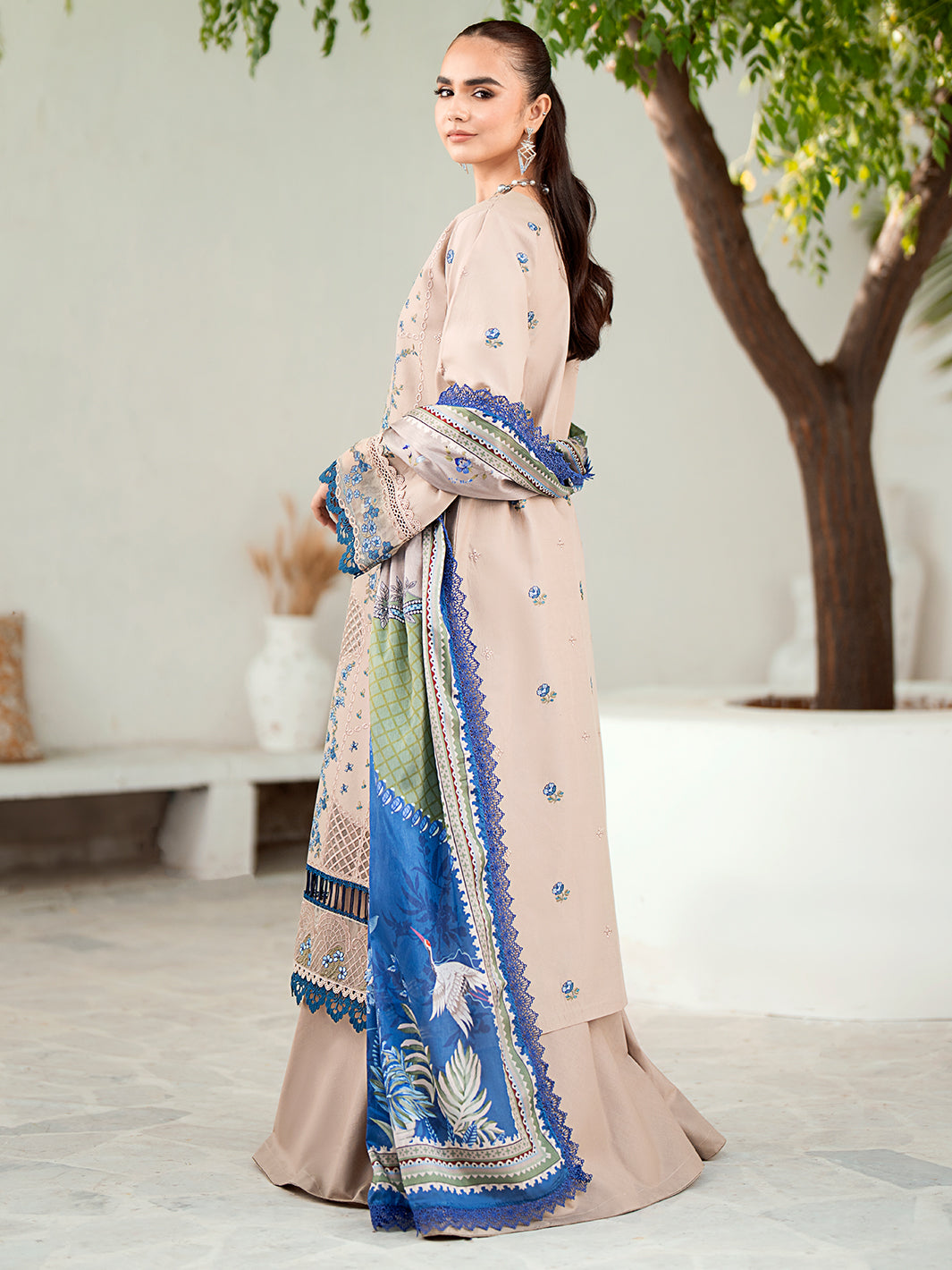 Bin Ilyas | Diara Winter 24 | 304-A - Official Bin Ilyas - Agha Fabrics UK