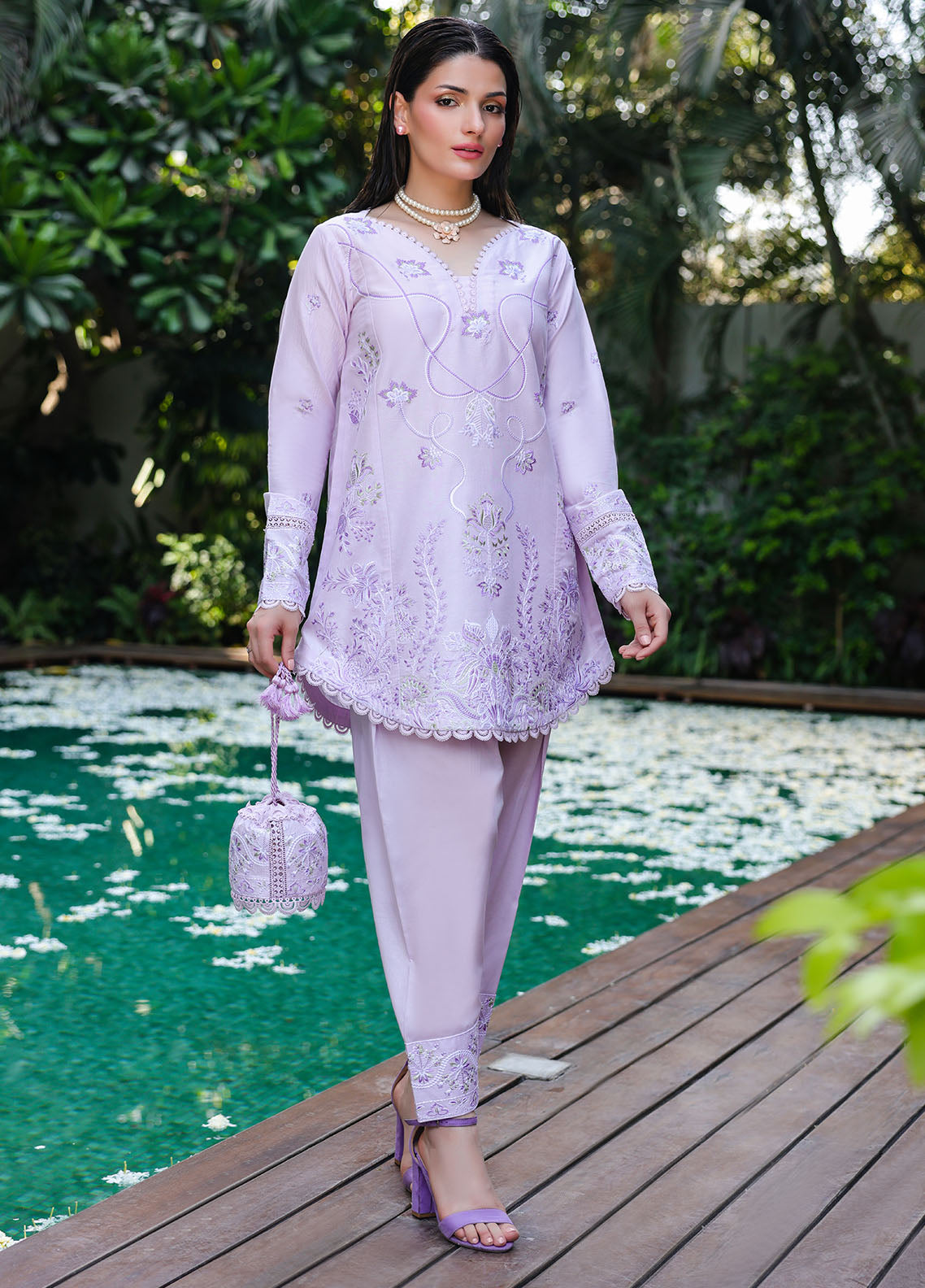 Sahane | Lovent Embroidered Pret 25 | ME23008 Lily