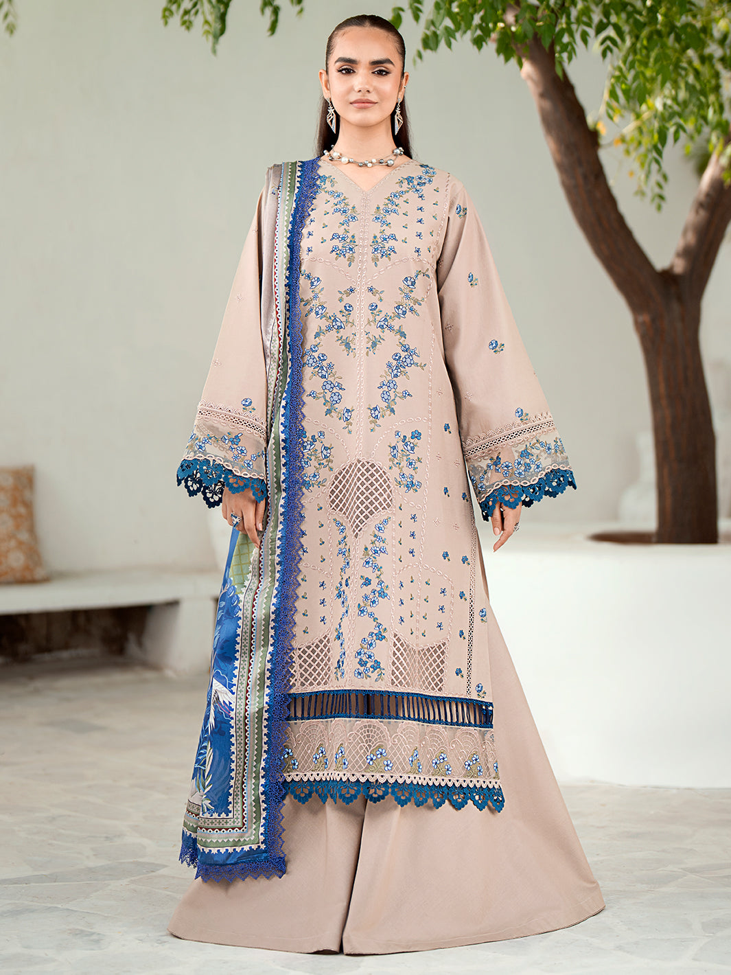 Bin Ilyas | Diara Winter 24 | 304-A - Official Bin Ilyas - Agha Fabrics UK