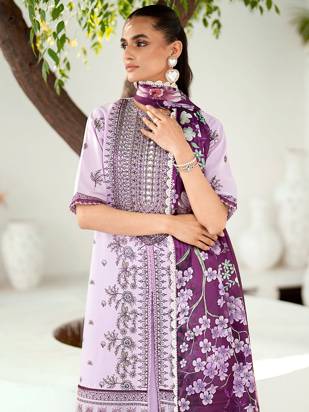 Bin Ilyas | Diara Winter 24 | 303-A - Official Bin Ilyas - Agha Fabrics UK