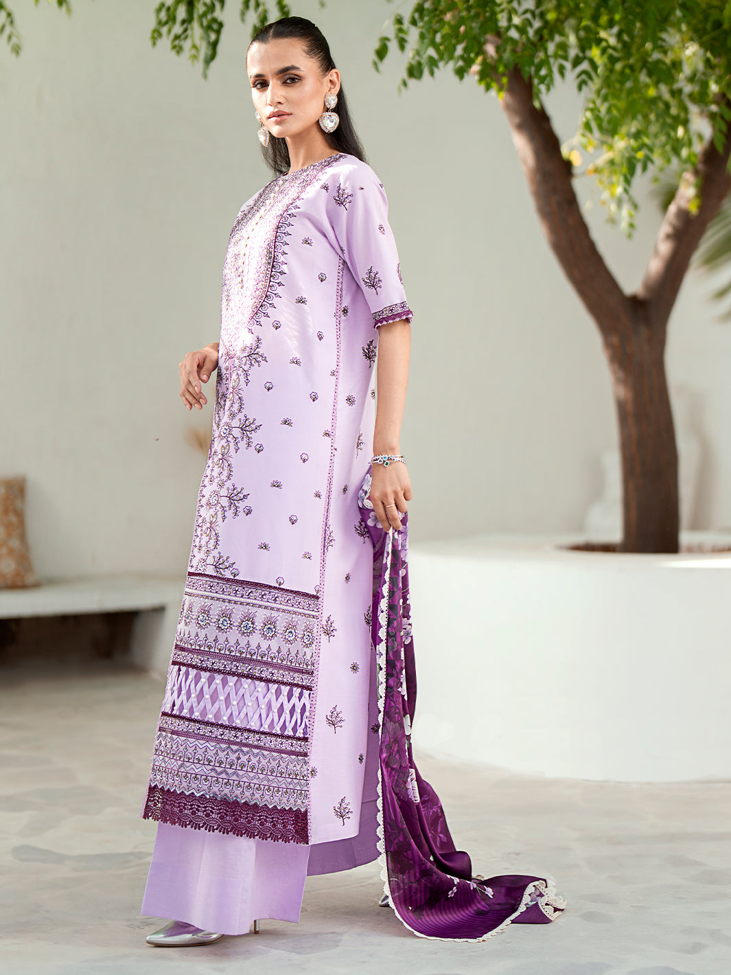 Bin Ilyas | Diara Winter 24 | 303-A - Official Bin Ilyas - Agha Fabrics UK