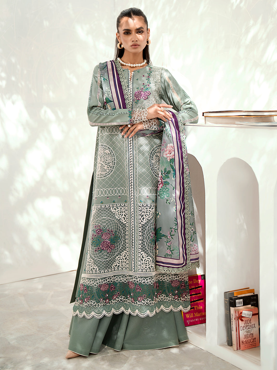 Bin Ilyas | Riwaayst Spring Summer 24 | 307-A - Official Bin Ilyas - Agha Fabrics UK