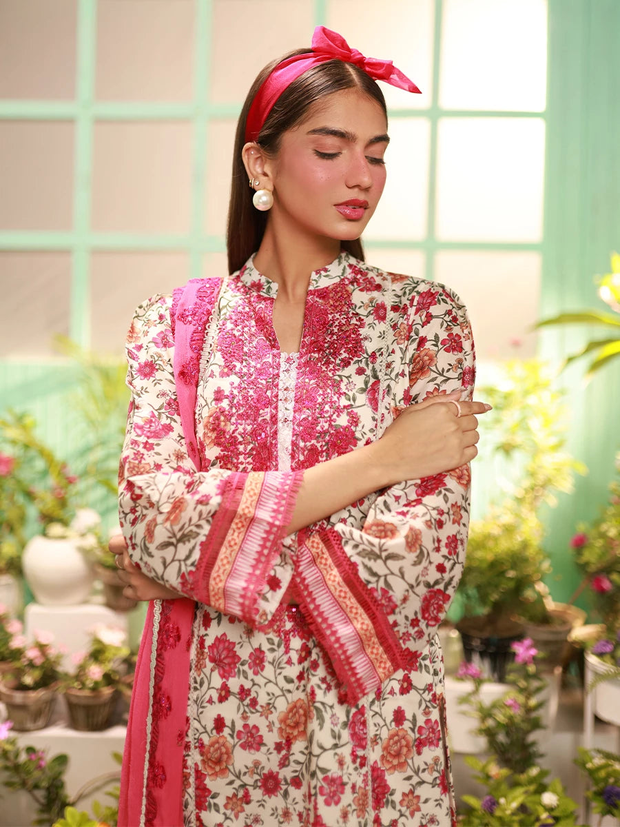 Salitex | Izel Lawn 24 | LUXURY LAWN EMBROIDERED SUIT