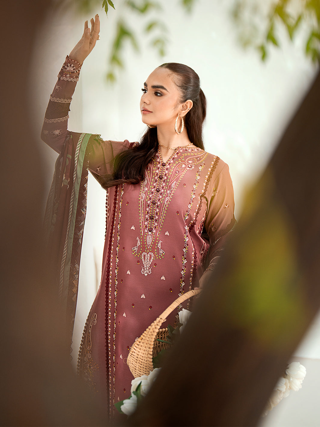 Bin Ilyas | Diara Winter 24 | 305-A - Official Bin Ilyas - Agha Fabrics UK