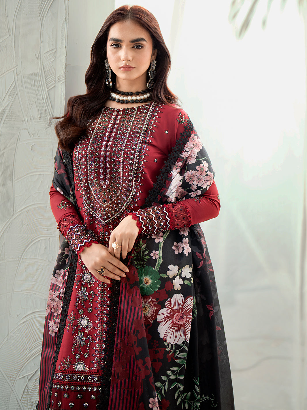 Bin Ilyas | Diara Winter 24 | 303-B - Official Bin Ilyas - Agha Fabrics UK