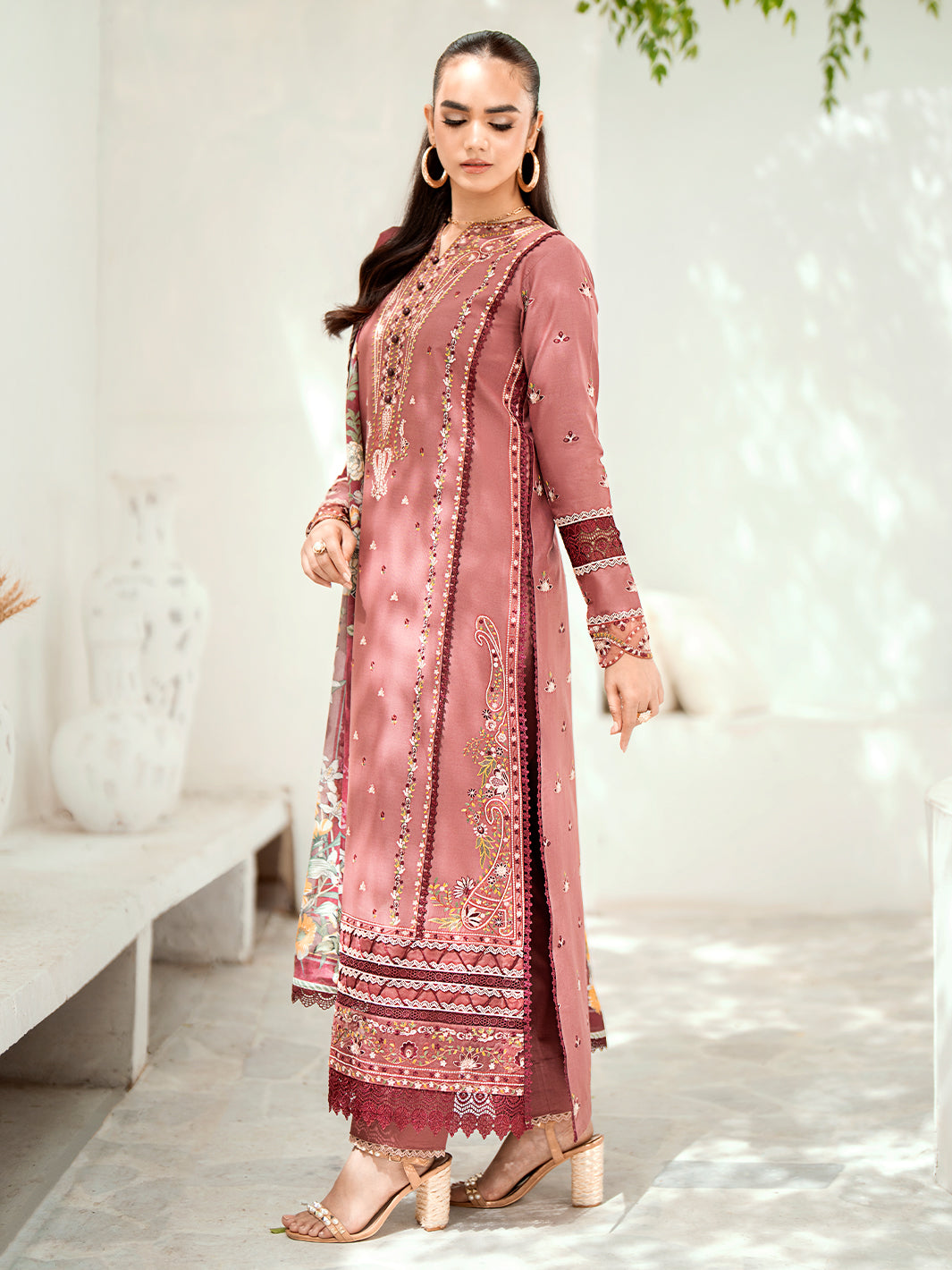 Bin Ilyas | Diara Winter 24 | 305-A - Official Bin Ilyas - Agha Fabrics UK