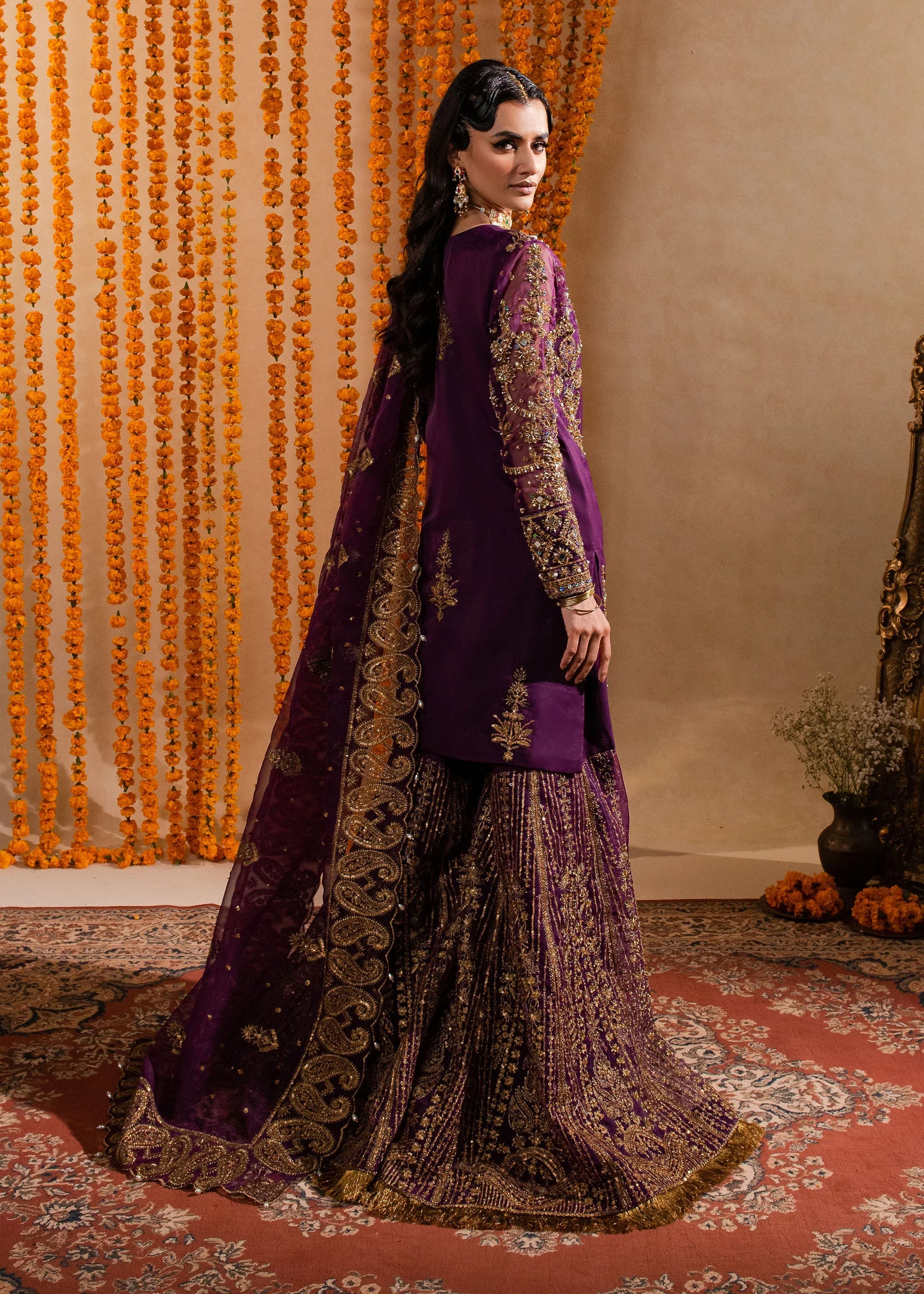 Maria Osama Khan | Sajni Wedding Festive | Yashfa - Official Maria Osama Khan - Agha Fabrics UK