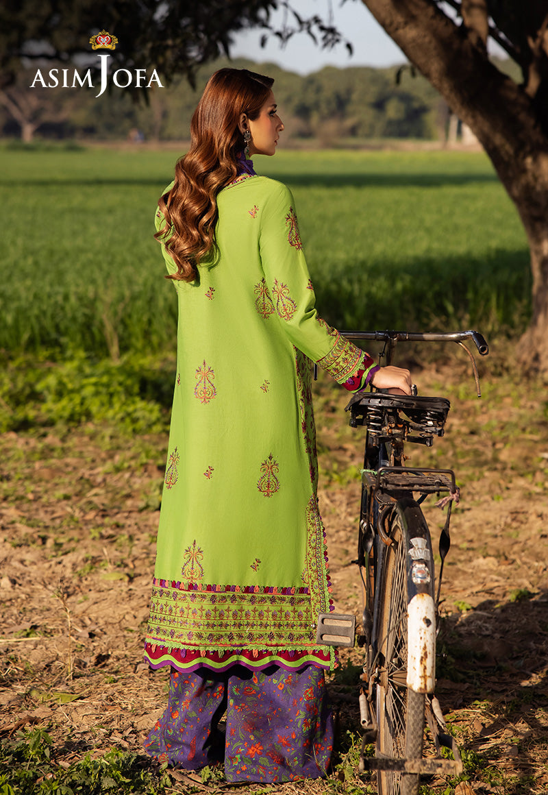 Asim Jofa | Luxury Lawn 25 | AJELL-05 - Official Asim Jofa - Agha Fabrics UK