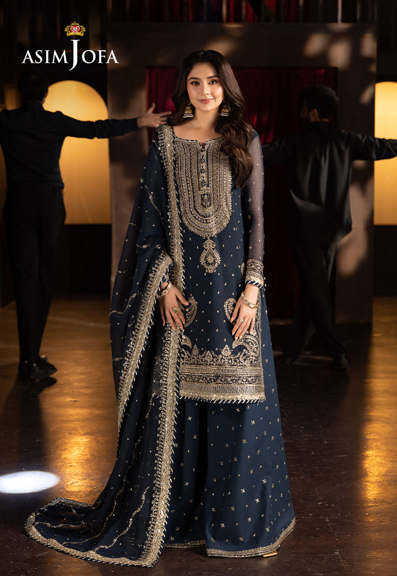 Asim Jofa | Festive Opulence | AJFO-02 - Official Asim Jofa - Agha Fabrics UK