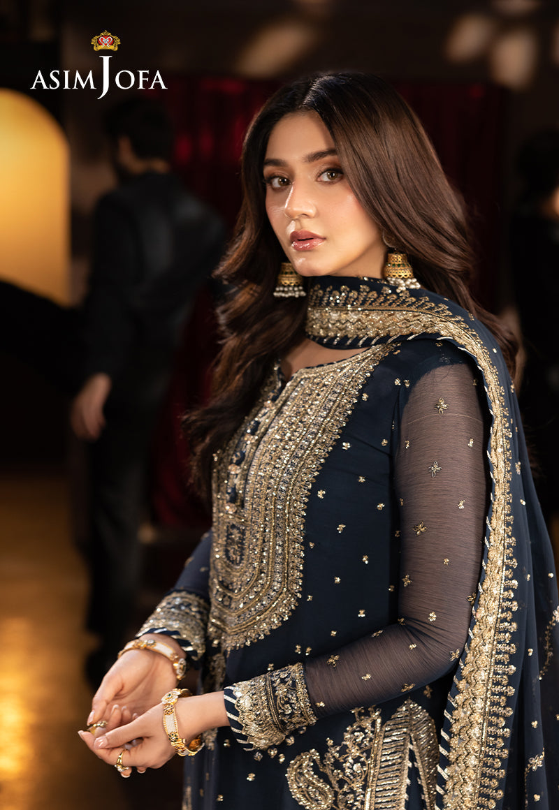 Asim Jofa | Festive Opulence | AJFO-02 - Official Asim Jofa - Agha Fabrics UK
