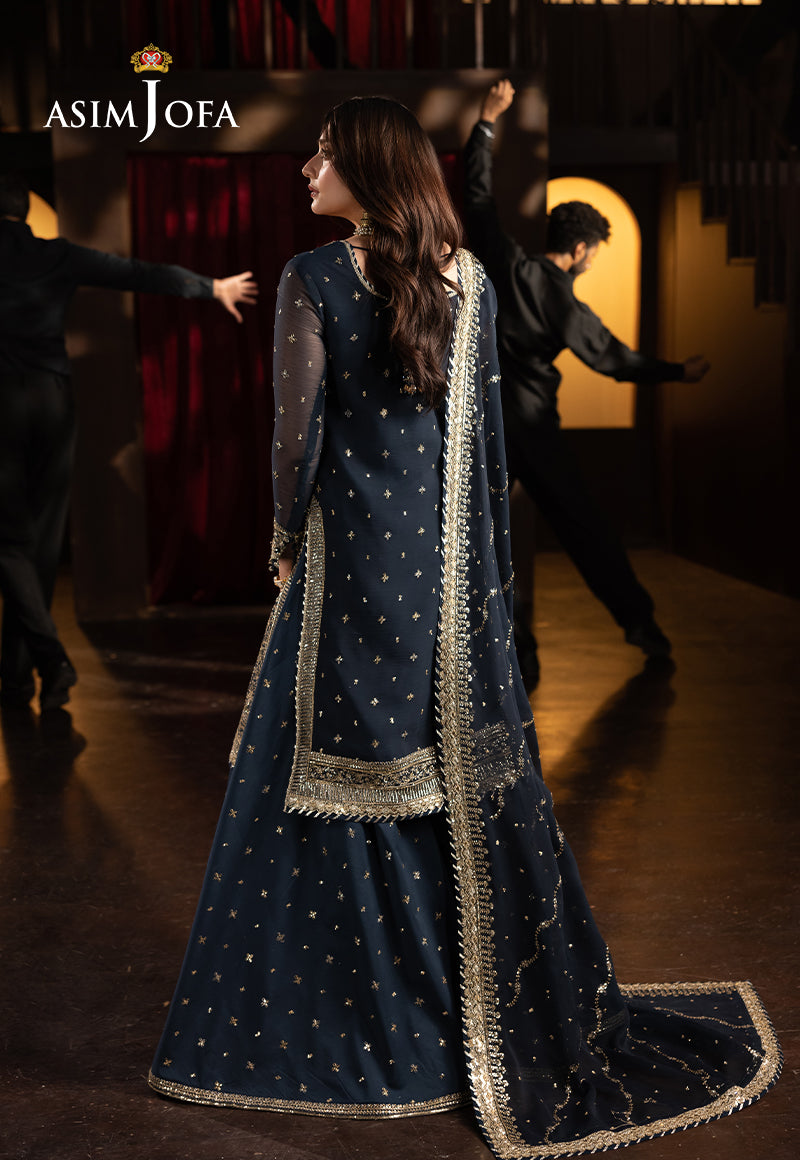Asim Jofa | Festive Opulence | AJFO-02 - Official Asim Jofa - Agha Fabrics UK