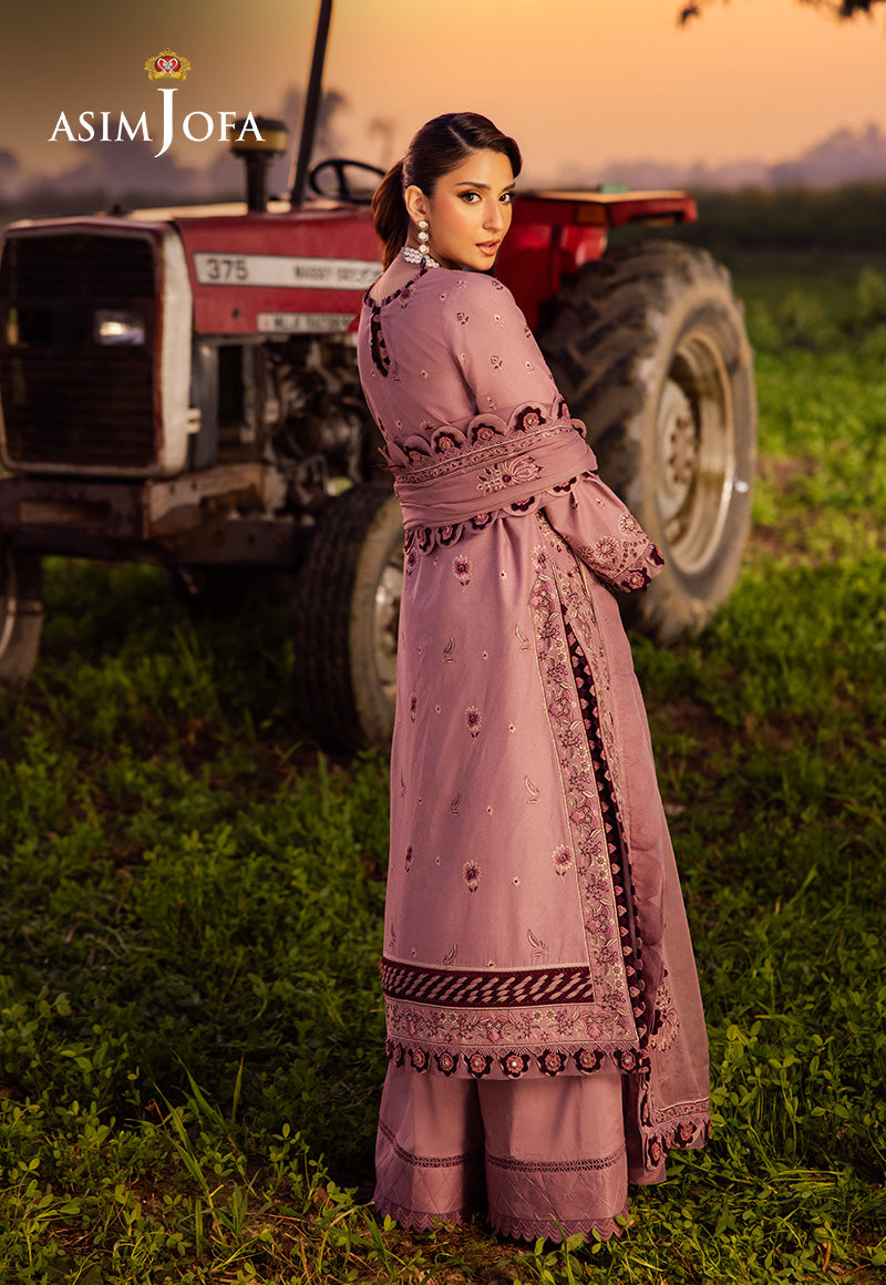 Asim Jofa | Luxury Lawn 25 | AJELL-02 - Official Asim Jofa - Agha Fabrics UK