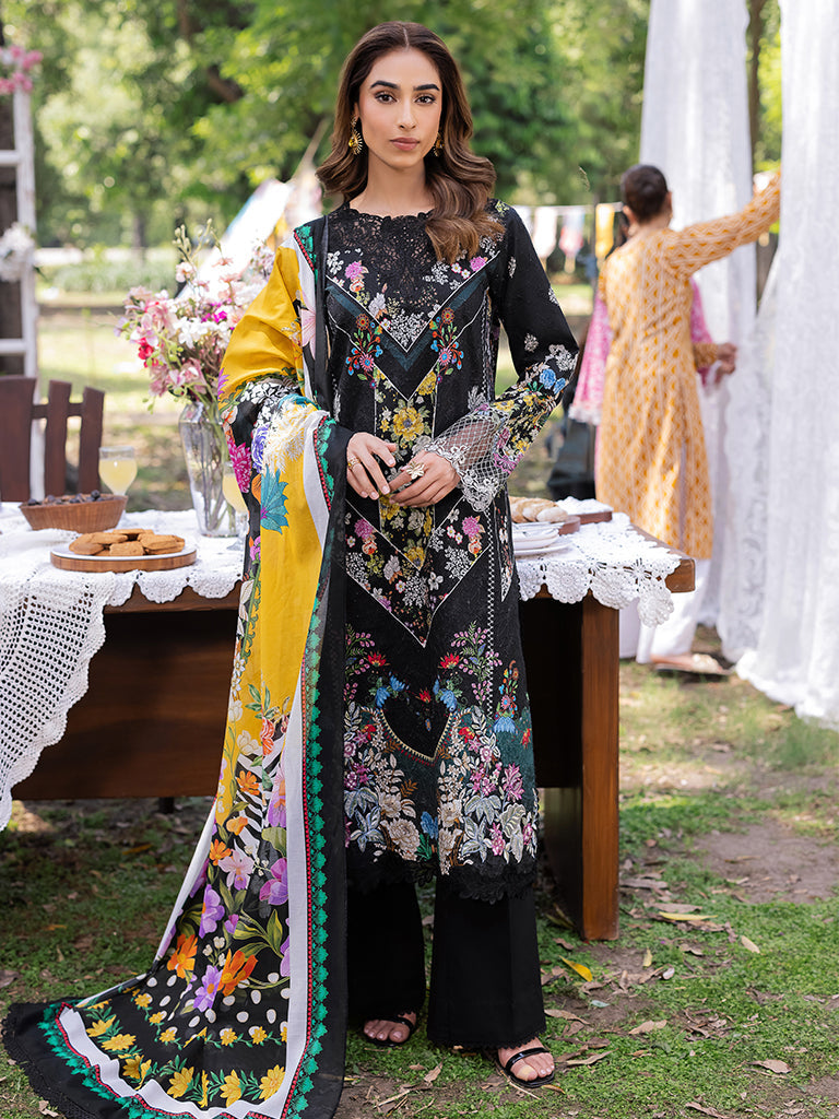 Rajbari | Schiffli Printkari Exclusive | Schiffli Printkari - 10 - Official Rajbari - Agha Fabrics UK