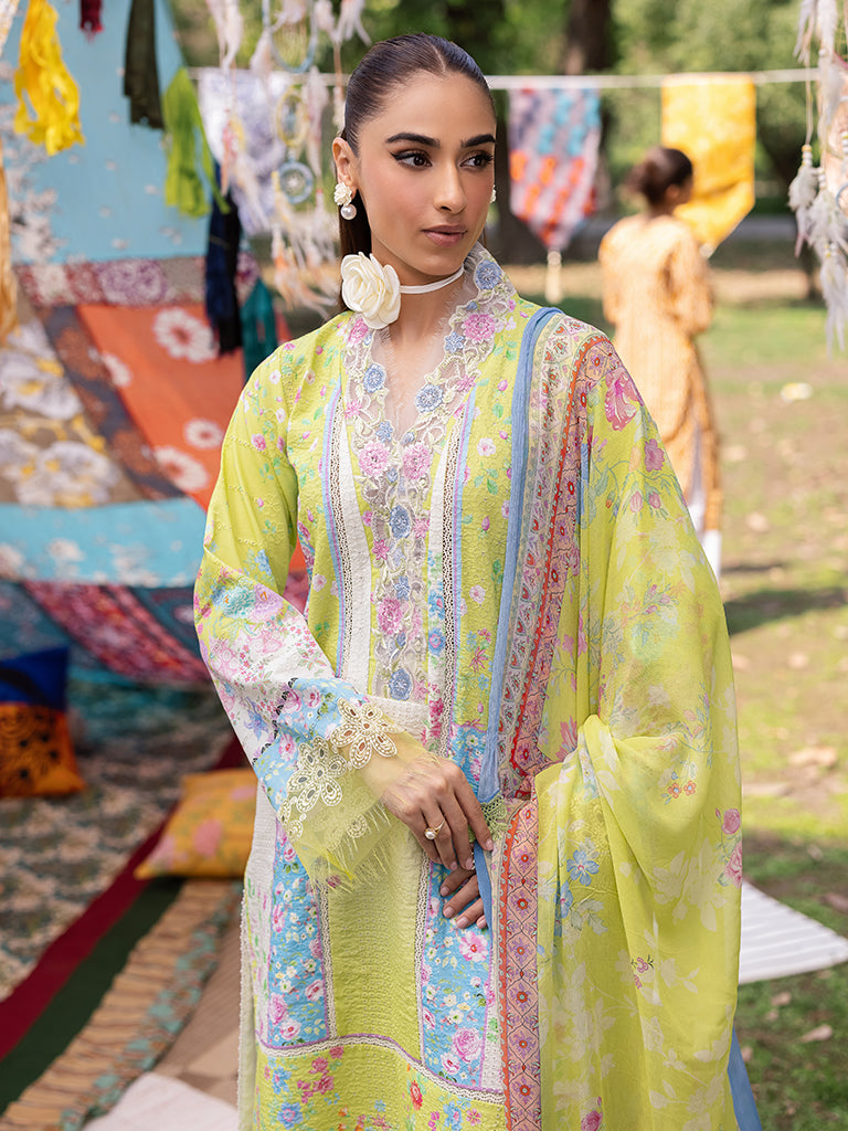 Rajbari | Schiffli Printkari Exclusive | Schiffli Printkari - 09 - Official Rajbari - Agha Fabrics UK