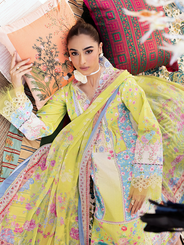 Rajbari | Schiffli Printkari Exclusive | Schiffli Printkari - 09 - Official Rajbari - Agha Fabrics UK