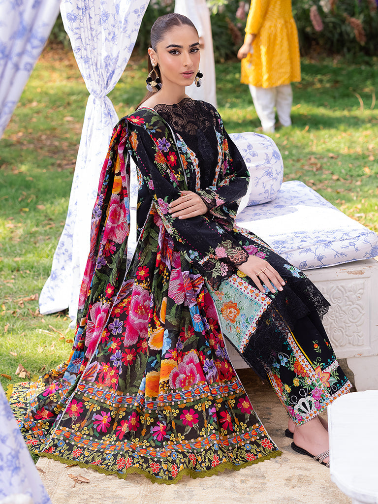 Rajbari | Schiffli Printkari Exclusive | Schiffli Printkari - 03 - Official Rajbari - Agha Fabrics UK