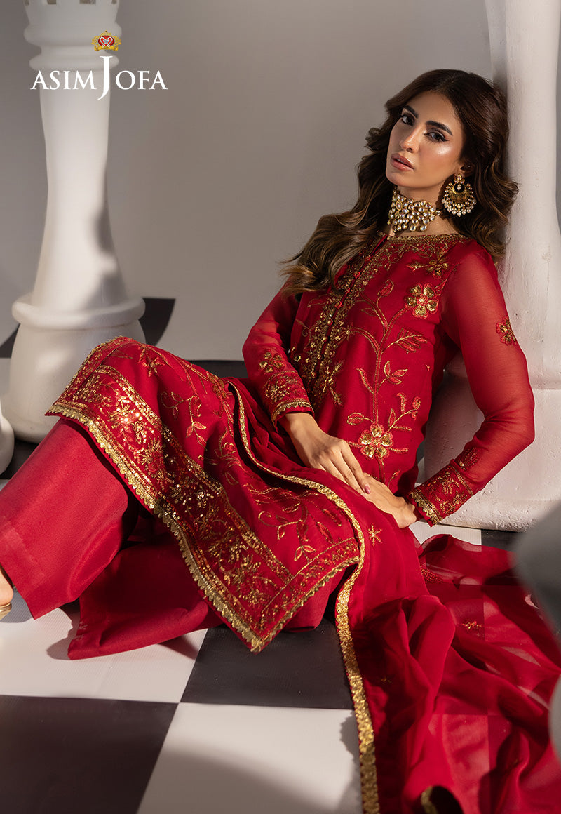 Asim Jofa | Izel Luxury Collection | AJIZL-19 - Official Asim Jofa - Agha Fabrics UK