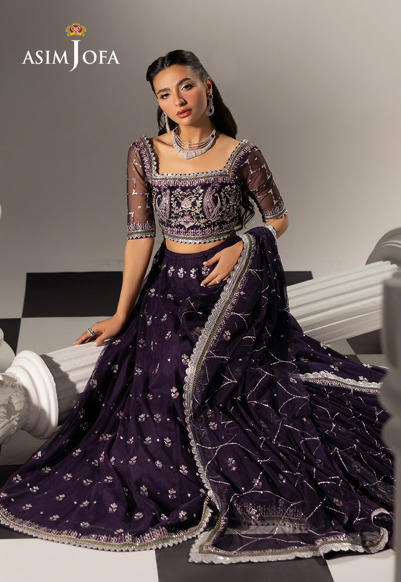 Asim Jofa | Izel Luxury Collection | AJIZL-15 - Official Asim Jofa - Agha Fabrics UK