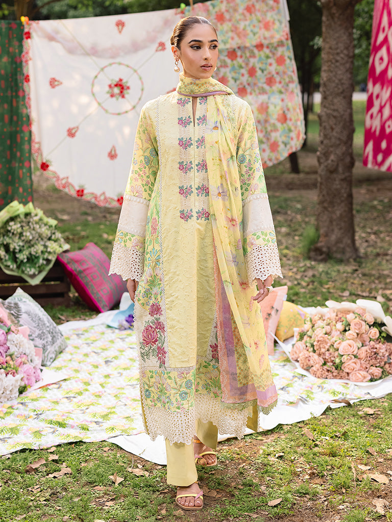Rajbari | Schiffli Printkari Exclusive | Schiffli Printkari - 11 - Official Rajbari - Agha Fabrics UK