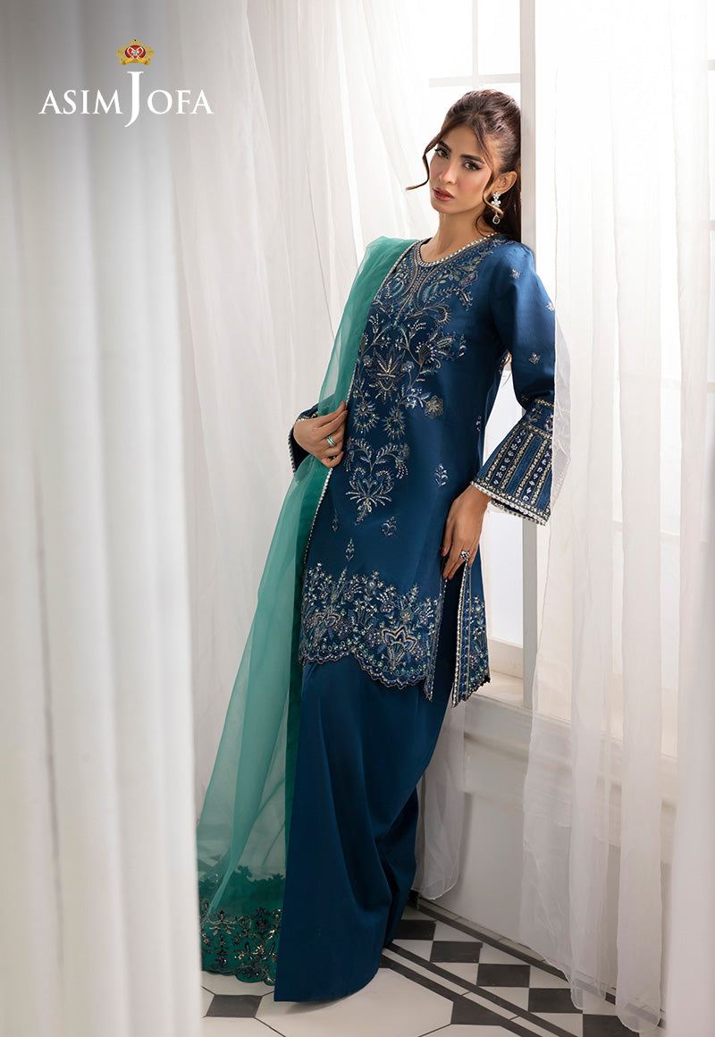 Asim Jofa | Izel Luxury Collection | AJIZL-18 - Official Asim Jofa - Agha Fabrics UK