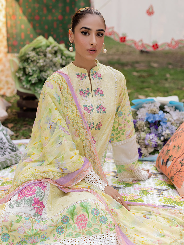 Rajbari | Schiffli Printkari Exclusive | Schiffli Printkari - 11 - Official Rajbari - Agha Fabrics UK