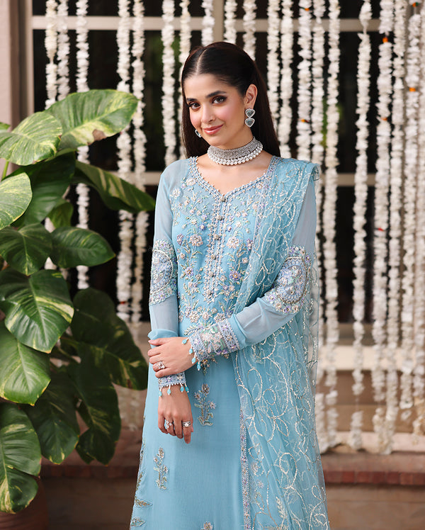 Roheenaz | Aangan Chiffon Collection 25 | Wafa
