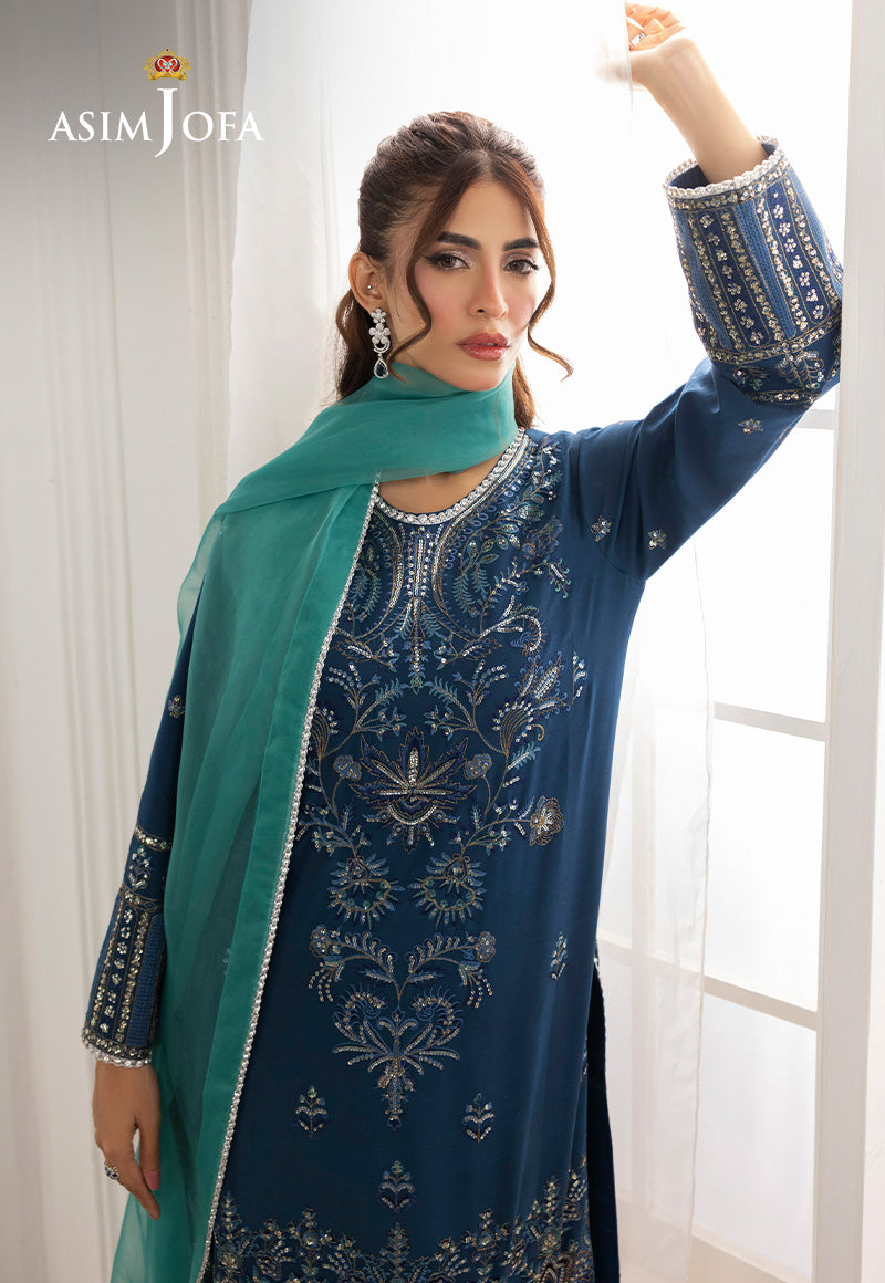 Asim Jofa | Izel Luxury Collection | AJIZL-18 - Official Asim Jofa - Agha Fabrics UK