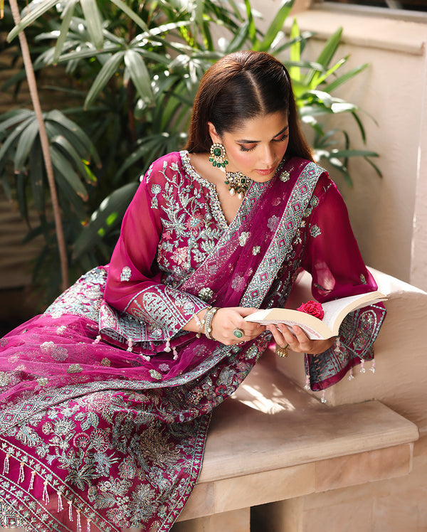 Roheenaz | Aangan Chiffon Collection 25 | Eira